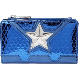 Πορτοφόλι Loungefly - Marvel Captain America - Shine Cosplay Flap Wallet (MVWA0197)