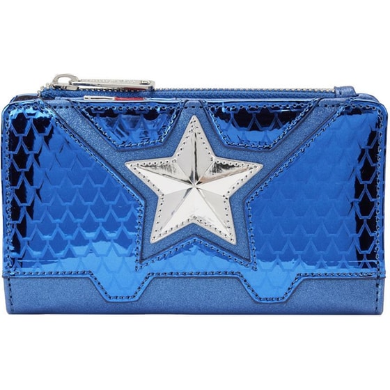 Πορτοφόλι Loungefly - Marvel Captain America - Shine Cosplay Flap Wallet (MVWA0197) image 0