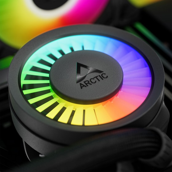 Arctic Liquid Freezer III Pro 280 A-RGB Υδρόψυξη Επεξεργαστή Διπλού Ανεμιστήρα 140mm για Socket AM4/AM5/1700 image 1