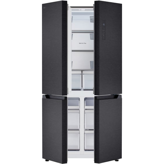 LG GMM42ABBEH Total No Frost 600 Lt Μαύρο Ψυγείο Ντουλάπα image 6