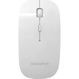 Conceptum WM504 Ασύρματο Ποντίκι Λευκό