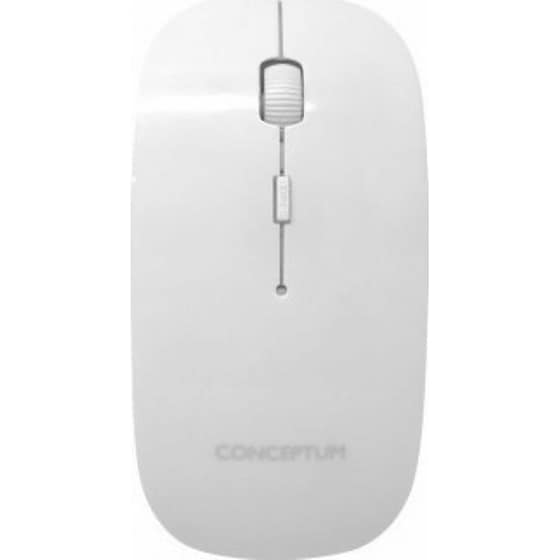 Conceptum WM504 Ασύρματο Ποντίκι Λευκό image 0