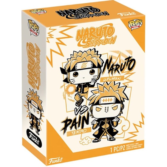 Funko Pop! Tees - Naruto Shippuden - Naruto vs. Pain T-Shirt (S) image 1