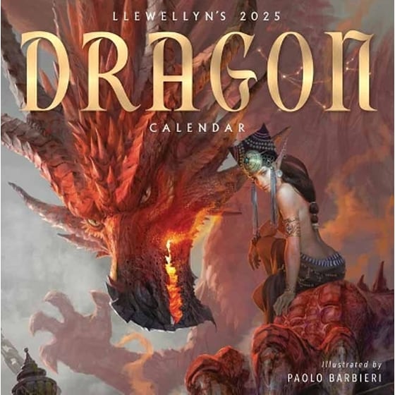 Ημερολόγιο Τοίχου Μηνιαίο Llewellyn's 2025 Dragon image 0