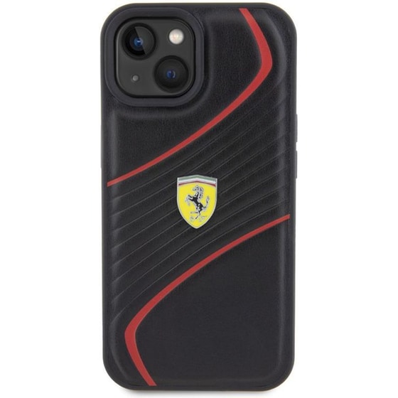 Θήκη Apple iPhone 15 - Ferrari - Μαύρο image 0