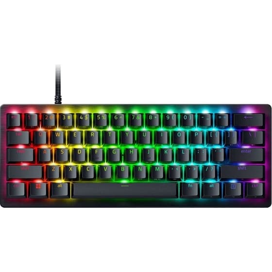 Razer Huntsman V3 Pro Mini 60% Gaming Ενσύρματο Πληκτρολόγιο RGB Μαύρο (US) image 0