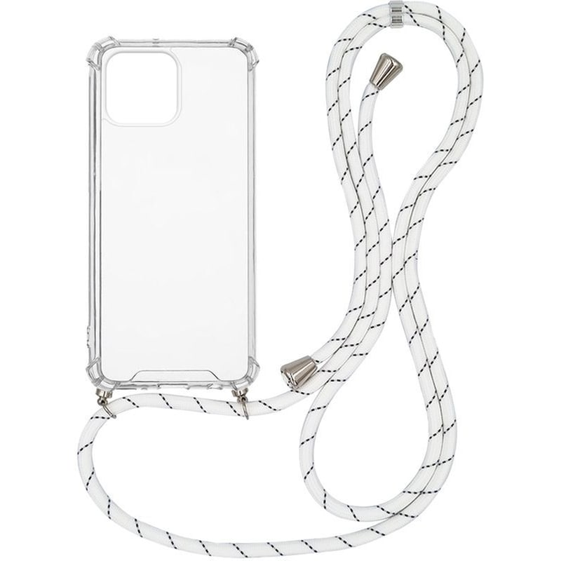 Θήκη Apple iPhone 13 Pro Max - Sonique με Κορδόνι Armor Clear - Λευκό
