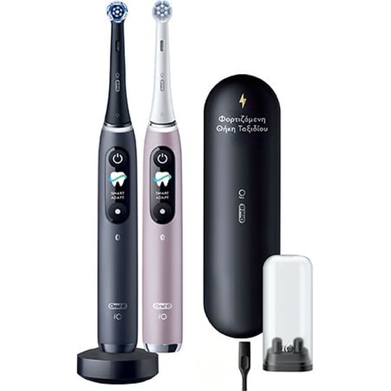 Ηλεκτρική Οδοντόβουρτσα ORAL B IO9 DUO Black Onyx & Rose Quartz image 0