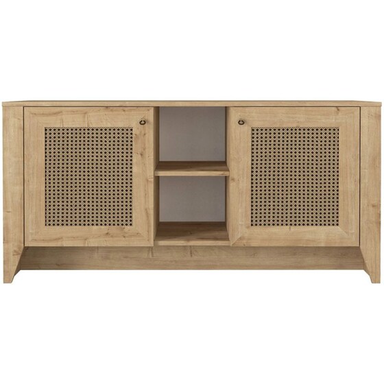 Μπουφές 24Mall Procida από Μοριοσανίδα 150x45x73.4 cm - Καφέ image 0