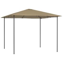 Κιόσκι Vidaxl Ατσάλι 3x3x2.6m - Taupe