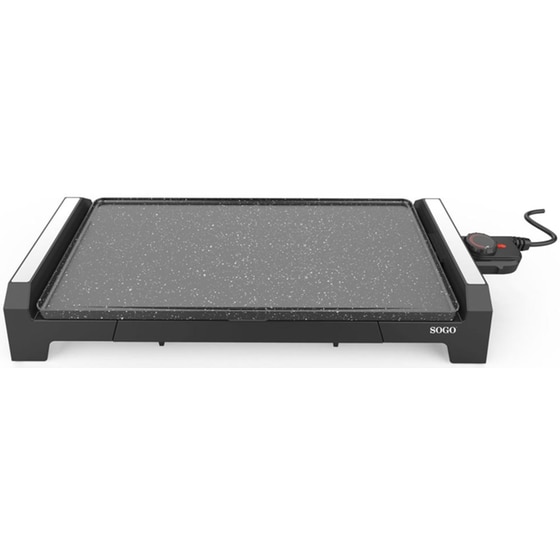 Επιτραπέζια Ηλεκτρική Γκριλιέρα SOGO BAR-SS-10335 2200 W Μαύρο image 0
