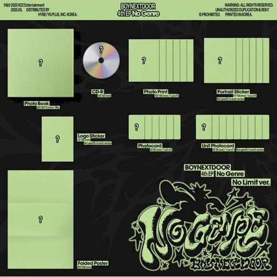 4th EP No Genre (No Limit Ver.) image 1