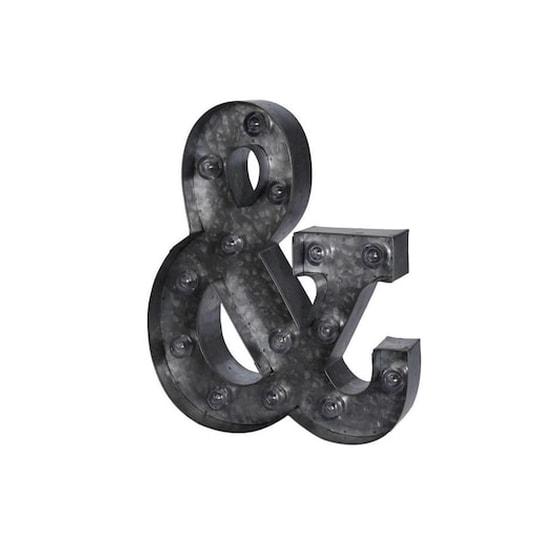 Διακοσμητικό Φωτιστικό Aria Trade & 33x5x30 cm - Γκρι image 0