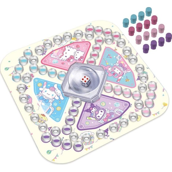 Γκρινιάρης Hello Kitty με Pop Up Ζάρια Επιτραπέζιο (Luna Toys) image 1