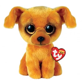 Λούτρινο Ty Beanie Boos Zuzu Χνουδωτό Σκυλάκι Καφέ 15 cm