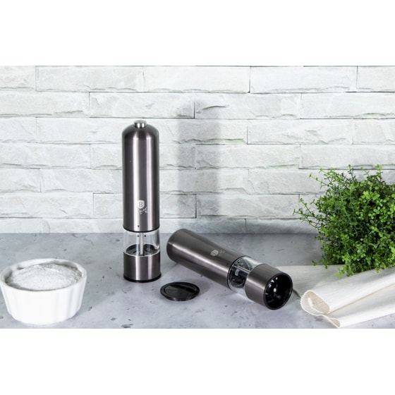 Berlinger Haus Σετ Ηλεκτρικοί Μύλοι με Κεραμικό Μύλο Carbon Pro Collection image 1