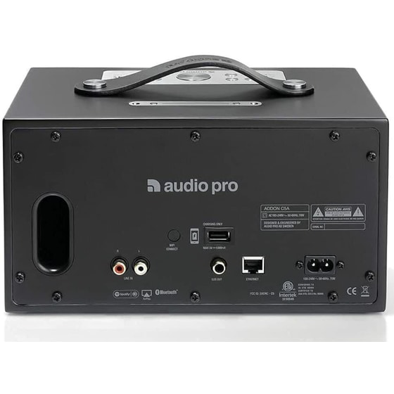 Ηχείο Audio Pro Addon C5A 40W με Wi-Fi/Bluetooth - Μαύρο image 4