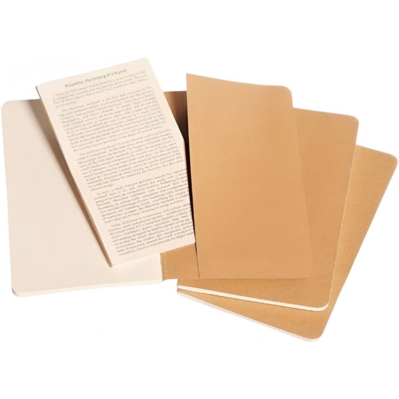 Σημειωματάριο Moleskine Pocket Cahier Journal Plain (3 Τεμάχια) image 2