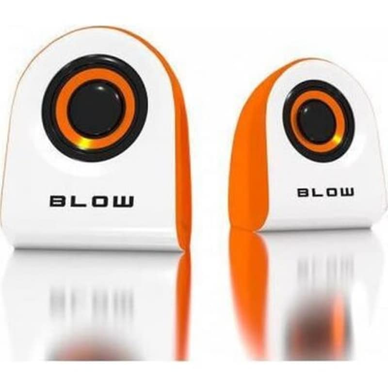 Ηχεία 2.0 Blow Ms-25 6W - Orange