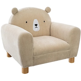 Παιδική Πολυθρόνα Atmosphera Bear Ears 158802a 51x42,5x44 cm - Μπεζ