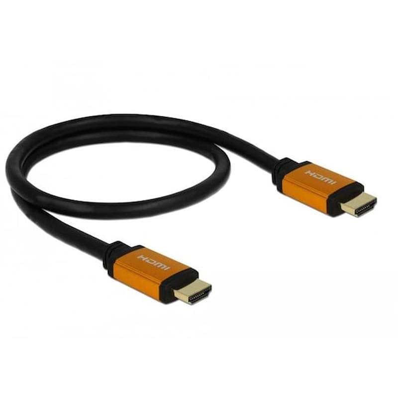 Delock 85726 Hdmi Cable 0.5 M Hdmi Type A (standard) Black,gold