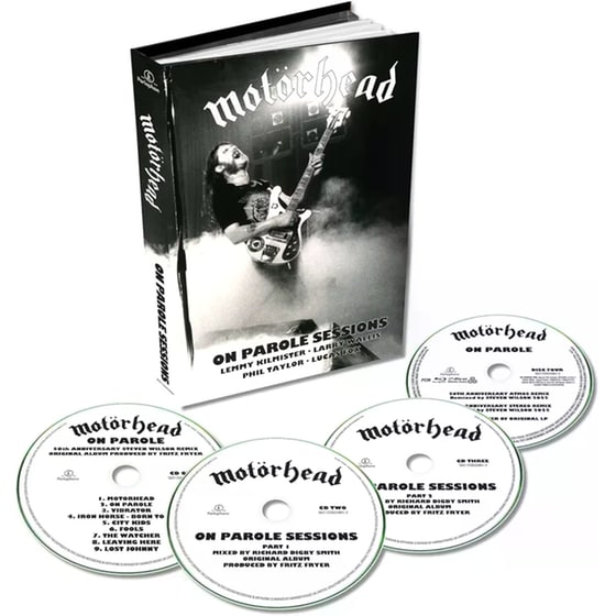 Motorhead – On Parole Sessions (3CD - DVD) image 1