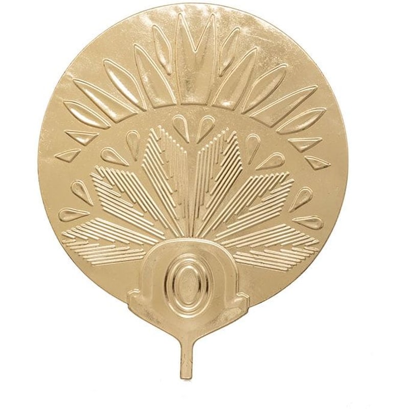 Διακοσμητικό Τοίχου Spitishop Μεταλλικό 57x70 cm - Χρυσό