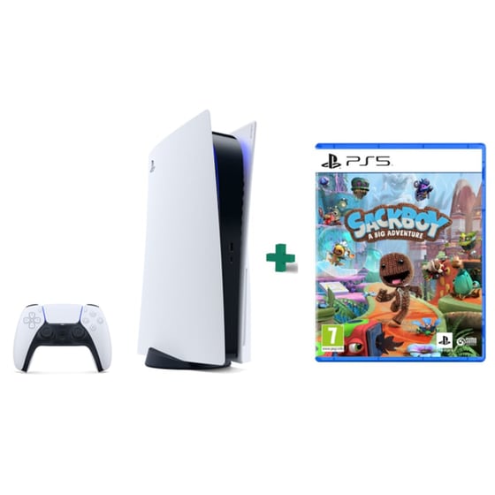 Sony PlayStation 5 & Sackboy A Big Adventure image 0