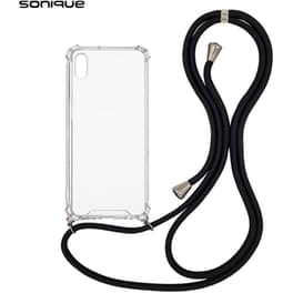 Θήκη Apple iPhone XS Max - Sonique με Κορδόνι Armor Clear - Μαύρο