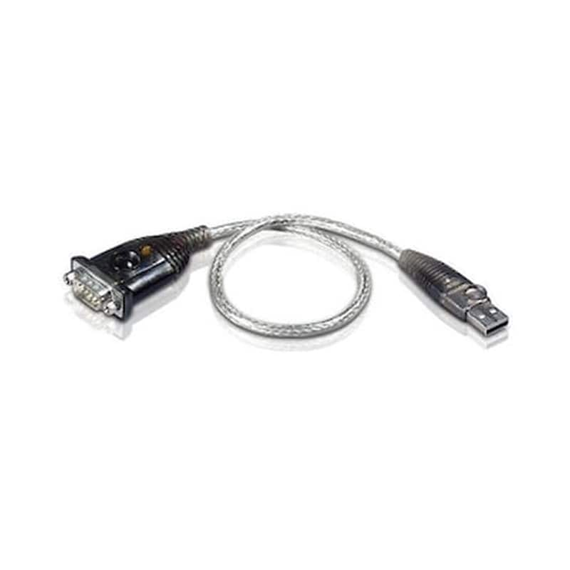 ATEN Καλώδιο Aten USB-A Male σε RS232 9-pin male - 0.35m