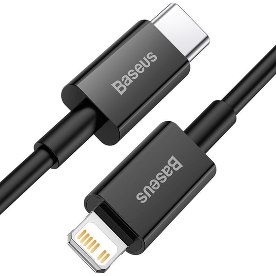Καλώδιο δεδομένων Baseus Superior Series Usb-C 20W 1m - Black image 1