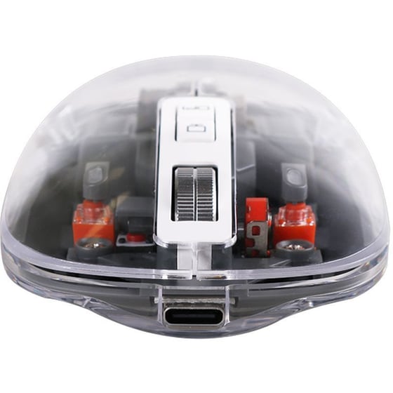 Nod Cyber Rechargeable Ασύρματο Ποντίκι Grey image 3