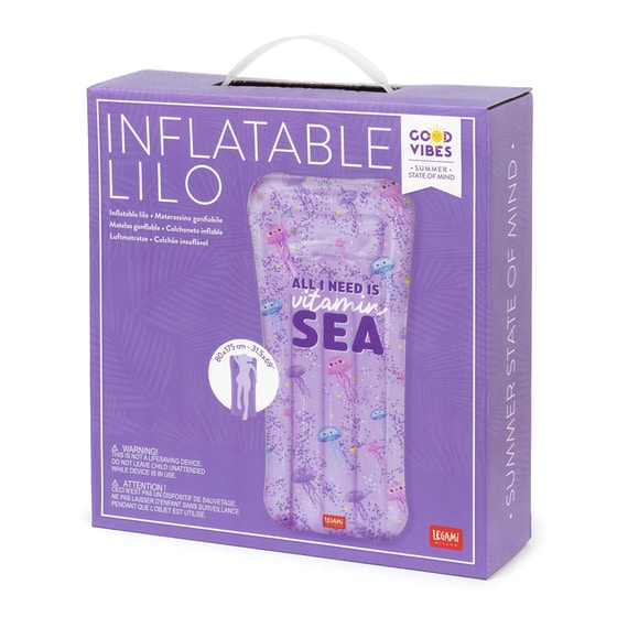 Στρώμα Θαλάσσης Legami Jellyfish 175 cm - Μωβ image 3