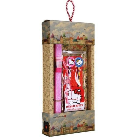 Λαμπάδα&nbsp;Synchronia&nbsp;Μολύβι&nbsp;με Γόμα&nbsp;Hello&nbsp;Kitty image 1