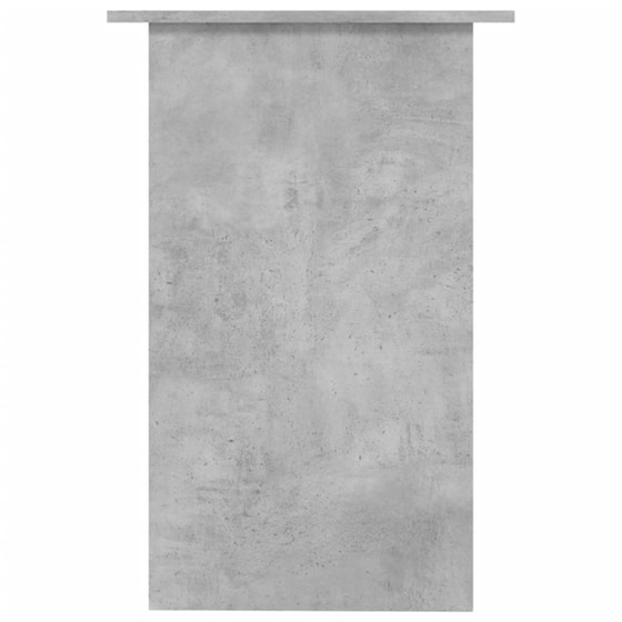 Γραφείο Μελέτης VidaXL από Μοριοσανίδα 90x50cm - Γκρι image 3
