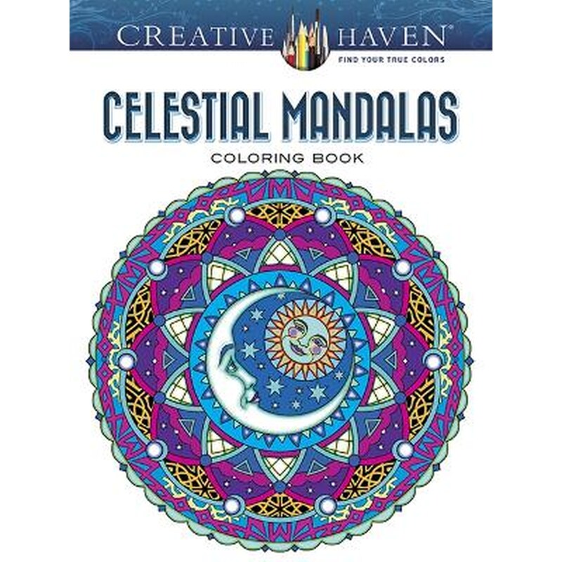 Creative Haven Celestial Mandalas Coloring Book