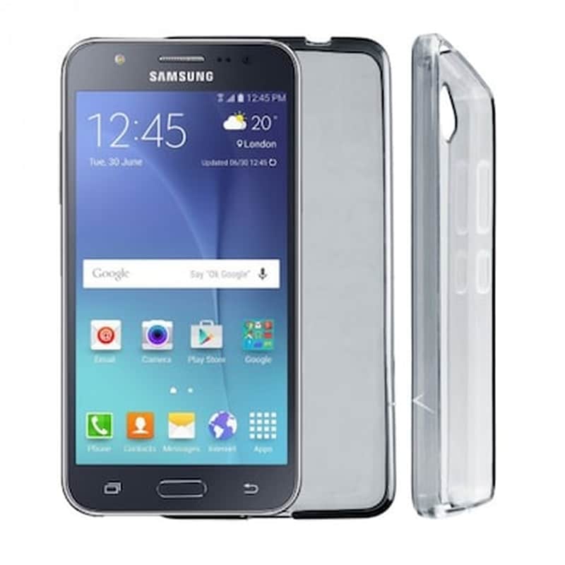 Θήκη Samsung Galaxy J5 - Volte-Tel Slimcolor TPU - Διάφανο Γκρι