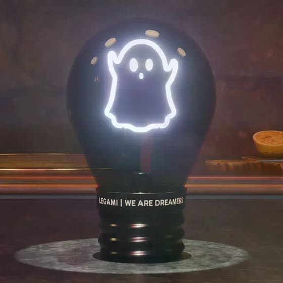 Λάμπα Γραφείου Legami Halloween Ghost image 3
