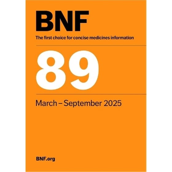 British National Formulary (BNF 89) March 2025 image 0