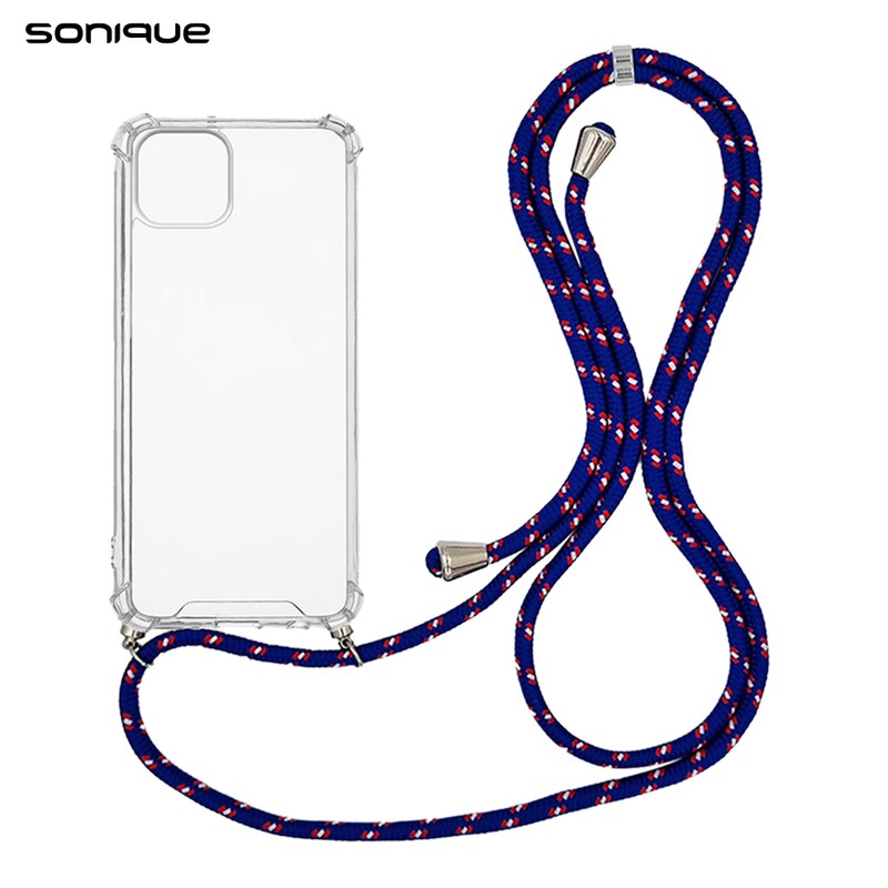 SONIQUE Θήκη Apple iPhone 14 Plus - Sonique Armor Clear - Rainbow Μπλε