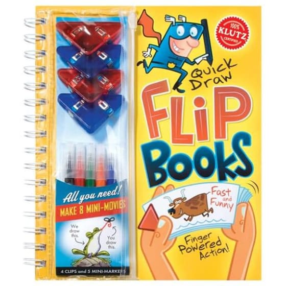 Quick Draw Flip Books (Klutz) image 0