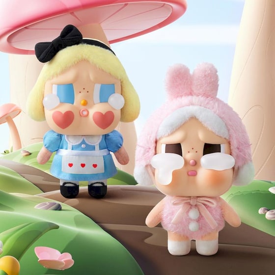 Λούτρινο Μπρελόκ Pop Mart Crybaby Crying Again Series Blind Box image 3