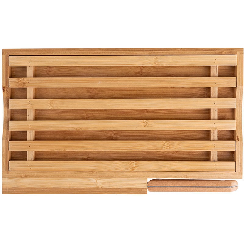 ESTIA Επιφάνεια Κοπής Estia Bamboo 22.5x22x3.5cm - Καφέ