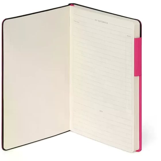 Σημειωματάριο Legami Ριγέ Medium Raspberry image 1