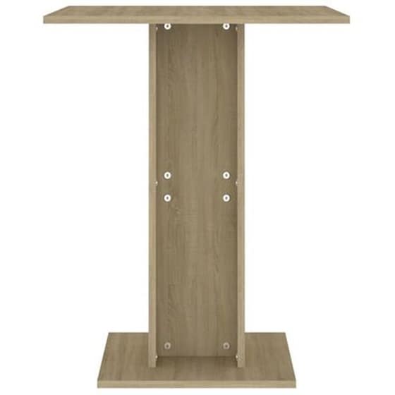 Τραπέζι Bistro Vidaxl από Μοριοσανίδα 60x60x75 cm - Sonoma/Δρυς image 1