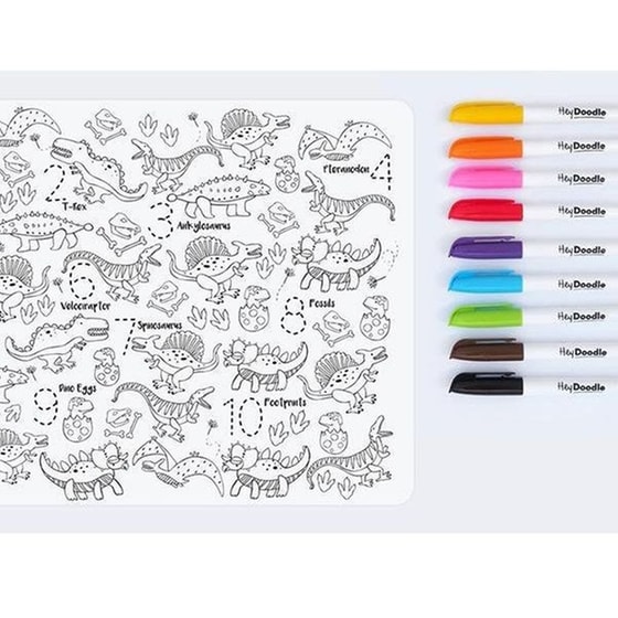 Χαλάκι Ζωγραφικής Hey Doodle Dinoroar Large image 1