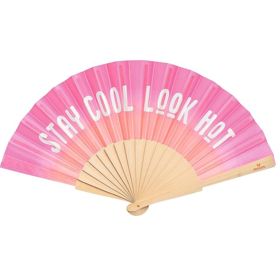 Βεντάλια Χειρός Moses 3 Σχέδια 1 Τμχ - Τυχαία Επιλογή Σχεδίου image 1