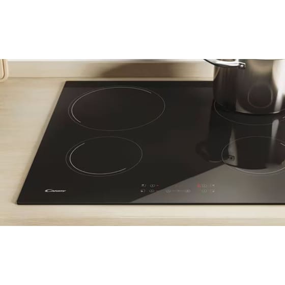 CANDY CH64CCB & CA6NP3T3H 78 Lt Μαύρο Eντοιχιζόμενο Σετ Φούρνος και Εστία image 6