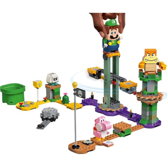 Lego® Super Mario™ Βασική Πίστα Περιπέτειες Με Τον Luigi (71387) με Δώρο Λαμπάδα image 2