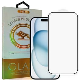 Προστατευτικό οθόνης Apple iPhone 16 Pro Max - T-Max Tempered Glass Premium Full Glue 0.2mm 9Η